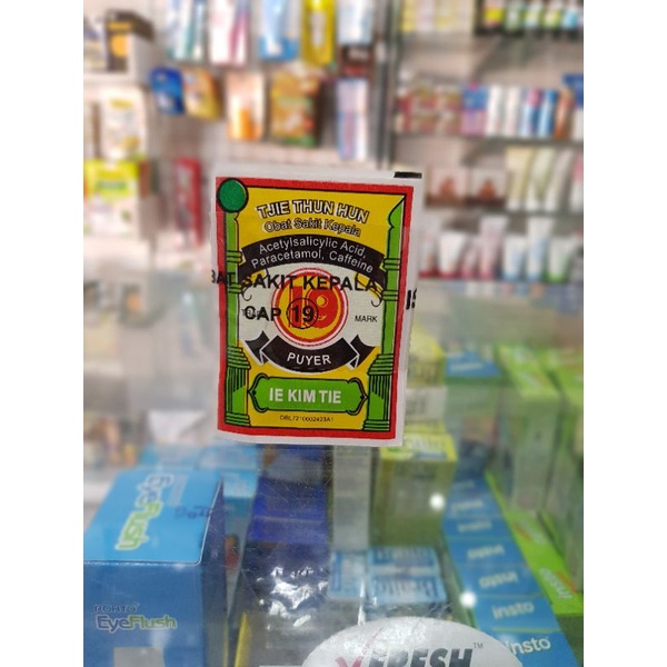 Puyer 19/ Obat Sakot Kepala/ Sakit Gigi/ Masuk Angin