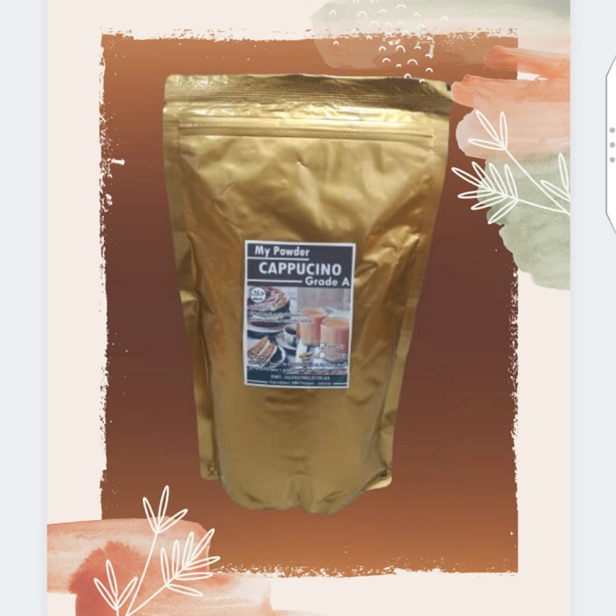 

My Powder Rasa Cappucino Grade A kemasan 500 gram.