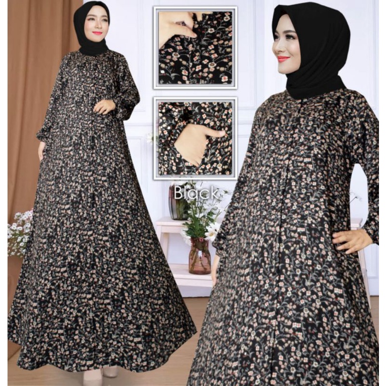 biya dres gamis shakila motif gamis terbaru gamis original