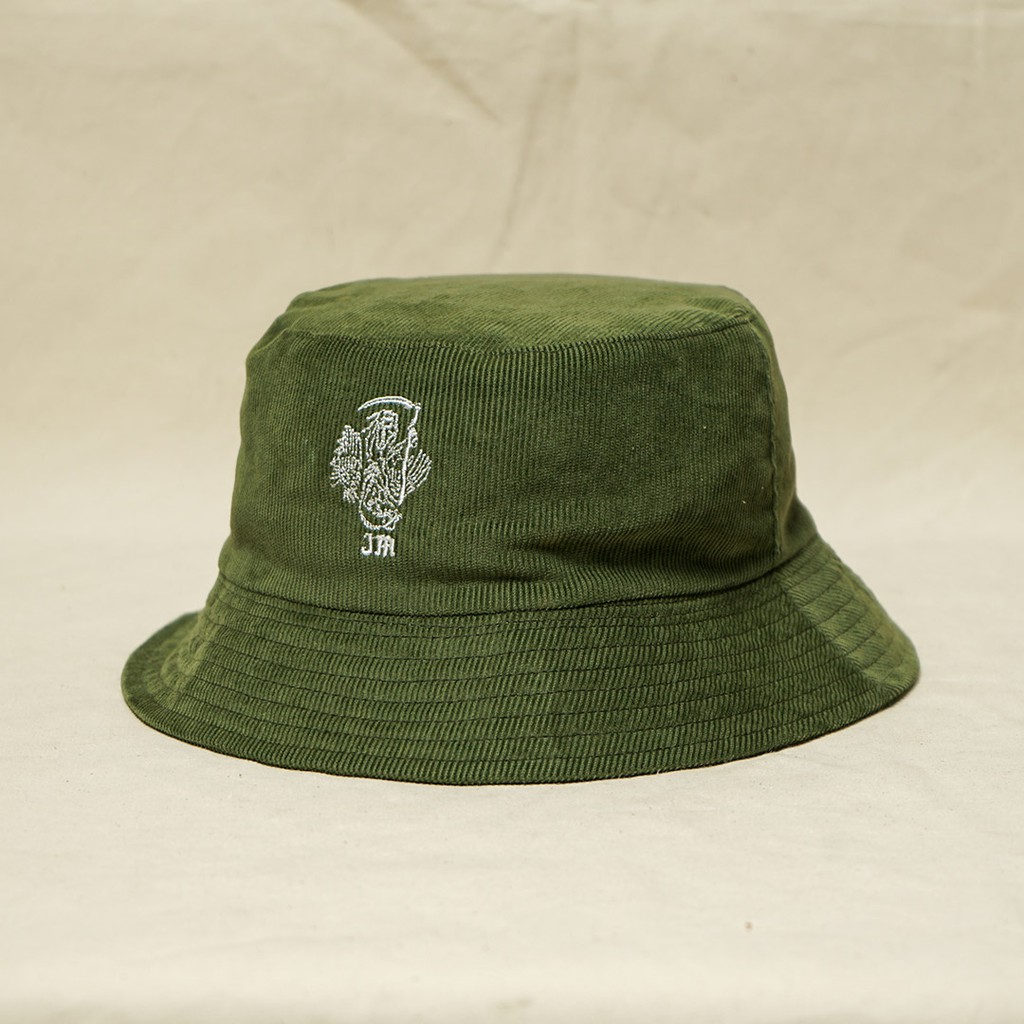 Jimmy and Martin - Bucket Hat Corduroy - Olive - TP023