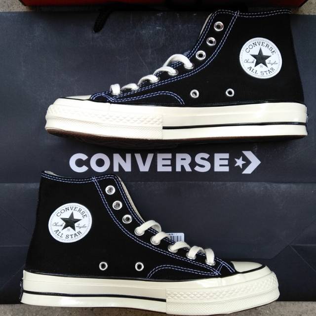 converse 70s black egret original