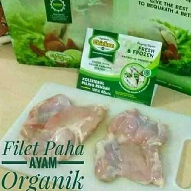 

Fillet Paha Ayam Berkah Organik Beku No Hormon & Antibiotik