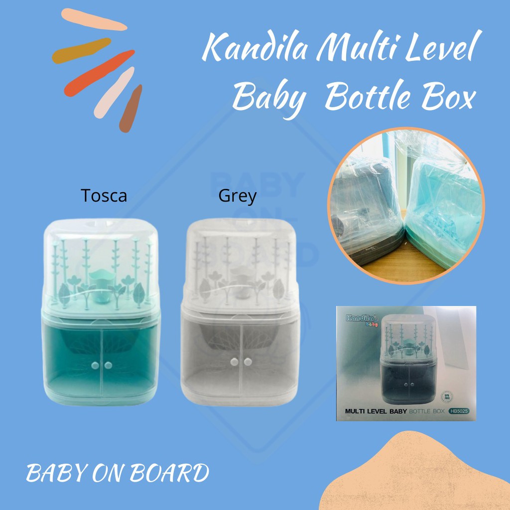 Kandila Multi Level Baby Bottle Box