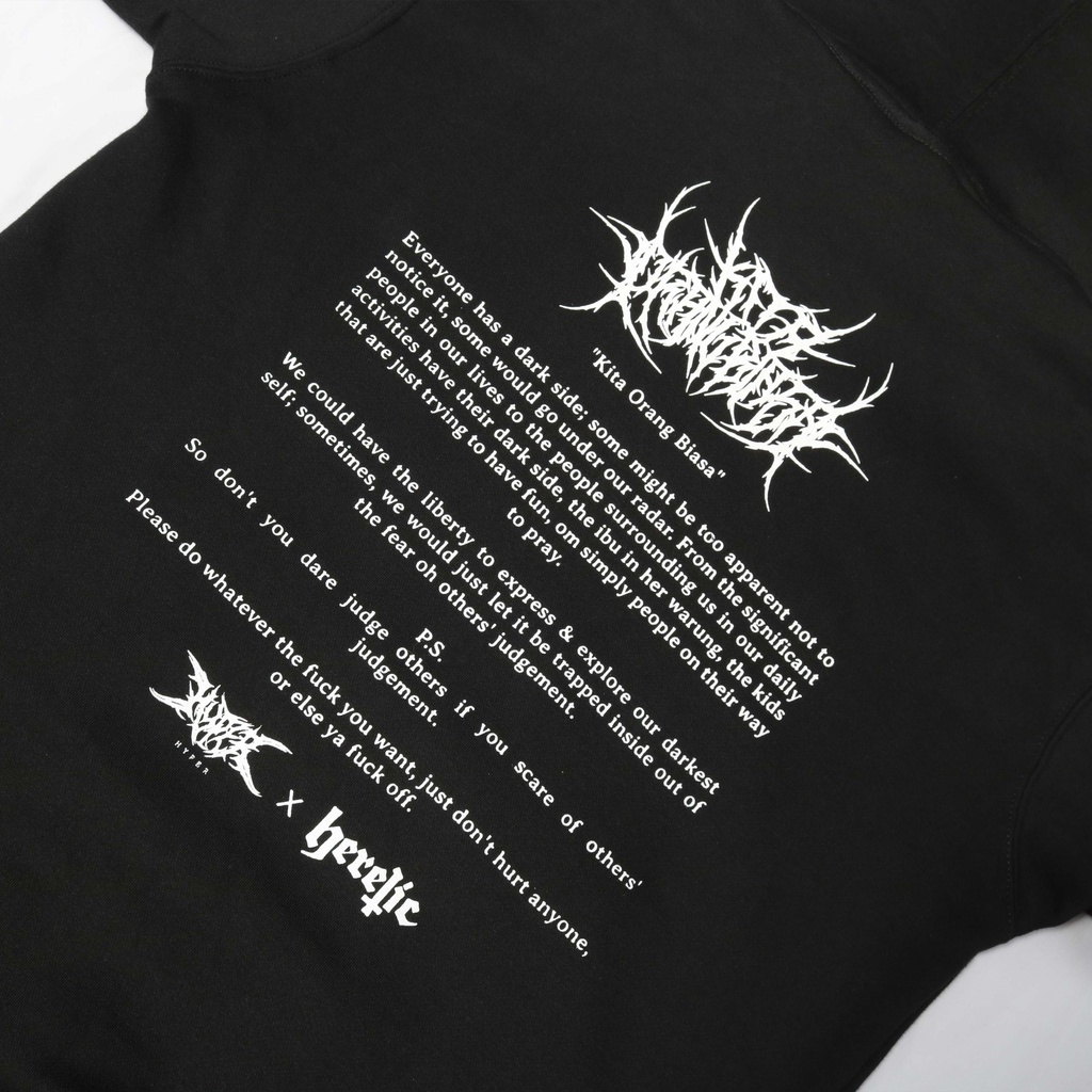 Heretic x Hyper Bunny - Pullover Hoodie - Kita Orang Biasa