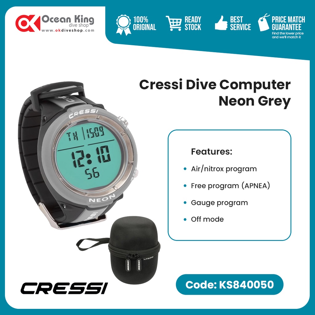 cressi Neon Jam Komputer Selam