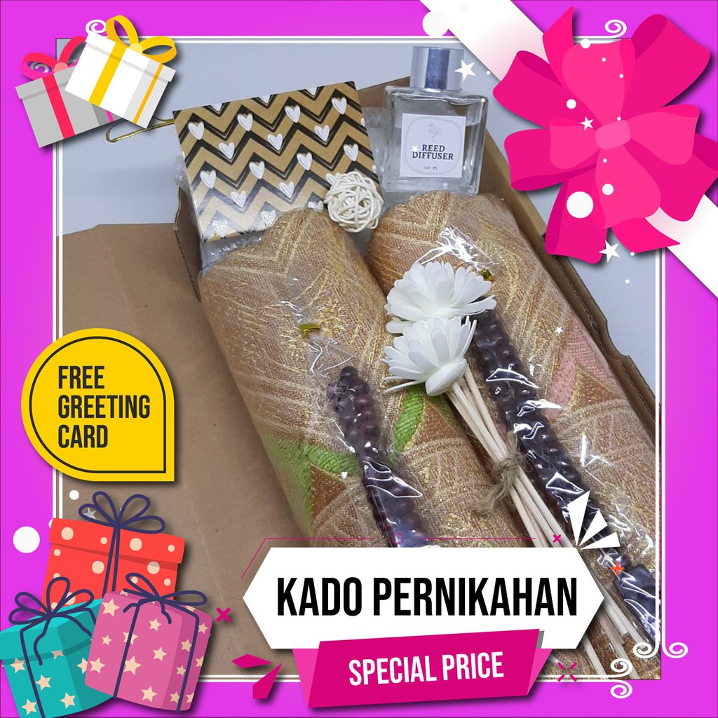 Kado Pernikahan Hadiah Pernikahan Wedding Gift Hampers Couple Murah Unik