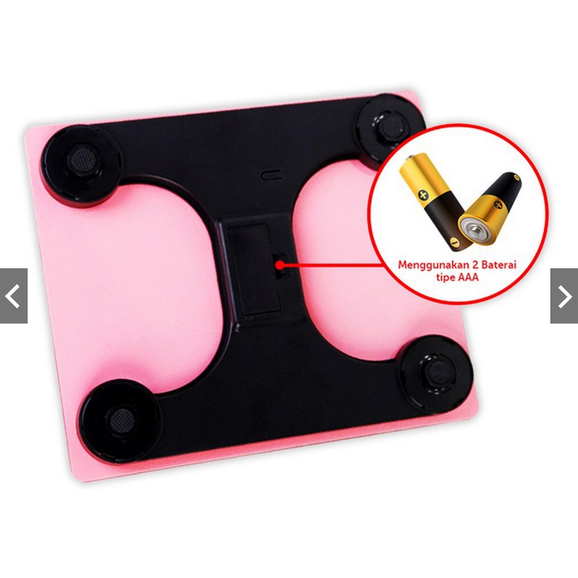 Timbangan Badan Kaca Digital - Elektronik 180kg KARTUN SCALE-2