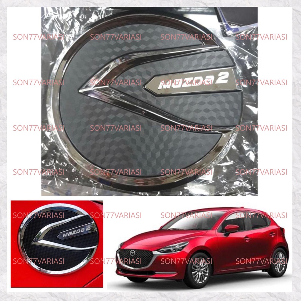 Tank Cover Mazda2 Platinum Carbon Mazda 2