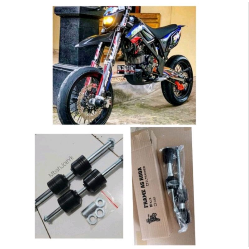 jalu as roda KLK 150 CRF 150 DTRACKER 150 jalu as roda depan belakang