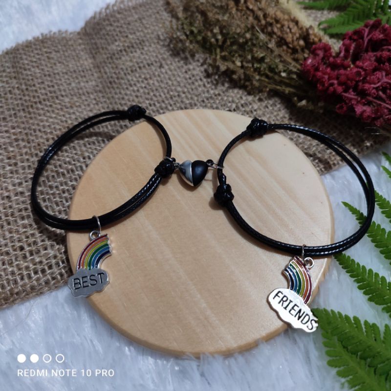 Gelang magnet love best friend / gelang couple