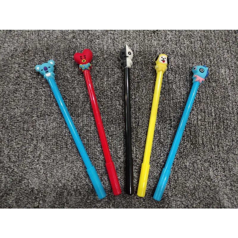 

Pulpen / Pena B T S Army K POP Cartoon Gel Pen Bangtan Boys