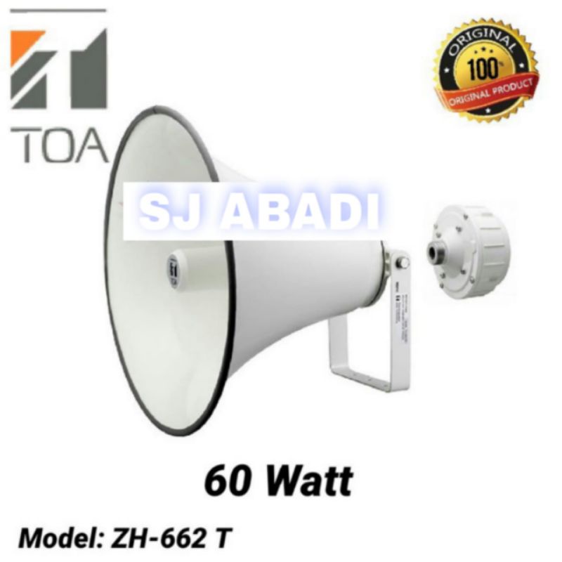 Speaker Corong - Horn TOA ZH 662 T Original 60 Watt