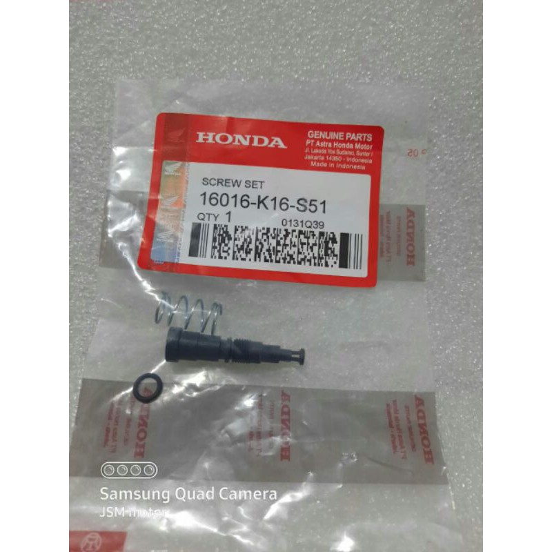 stelan gas langsam honda