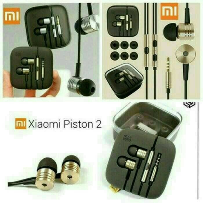 XIAOMI ORIGINAL HEADSET / EARPHONE MI/ HANDFREE MI PISTON 2 SUPER BASS/HANDSET MI MEGA BASS