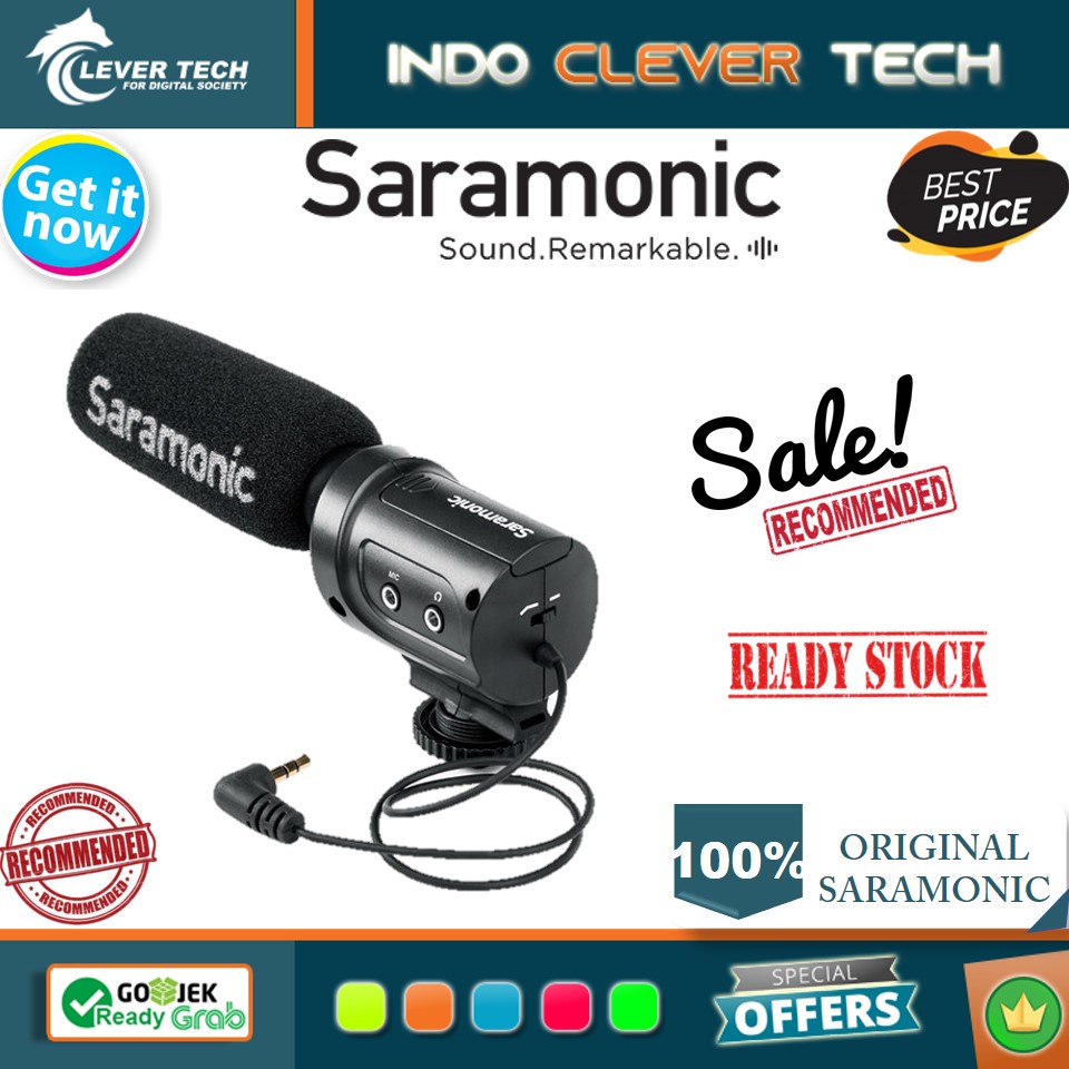 Saramonic SR-M3 Mini Directional Condenser Microphone