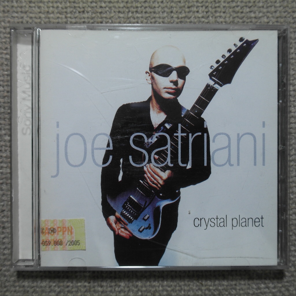 CD JOE SATRIANI - CHRYSTAL PLANET