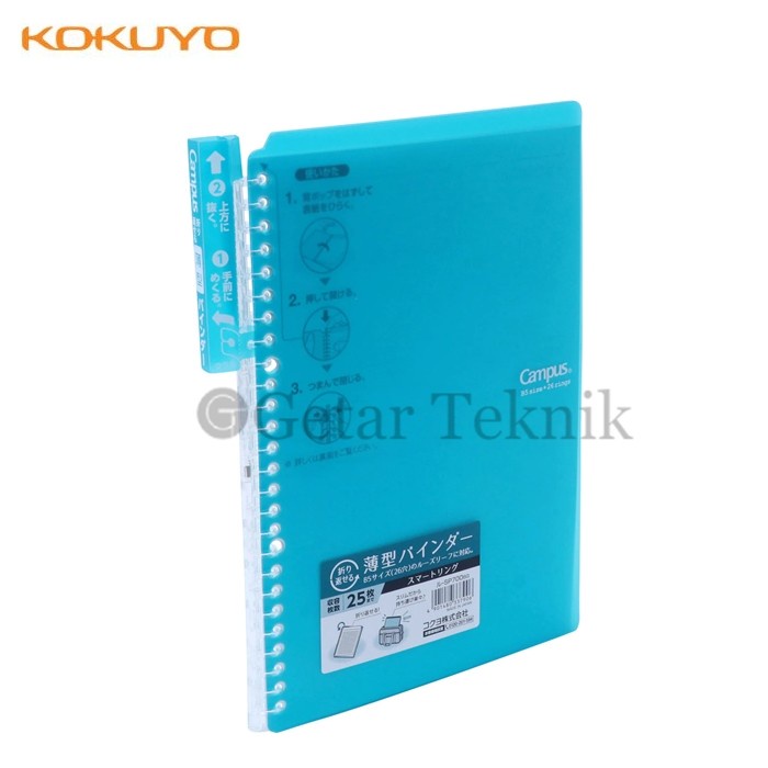 

Nikmati Smart Ring Binder B5 Kokuyo Sp 700 Blue Green Terlaris