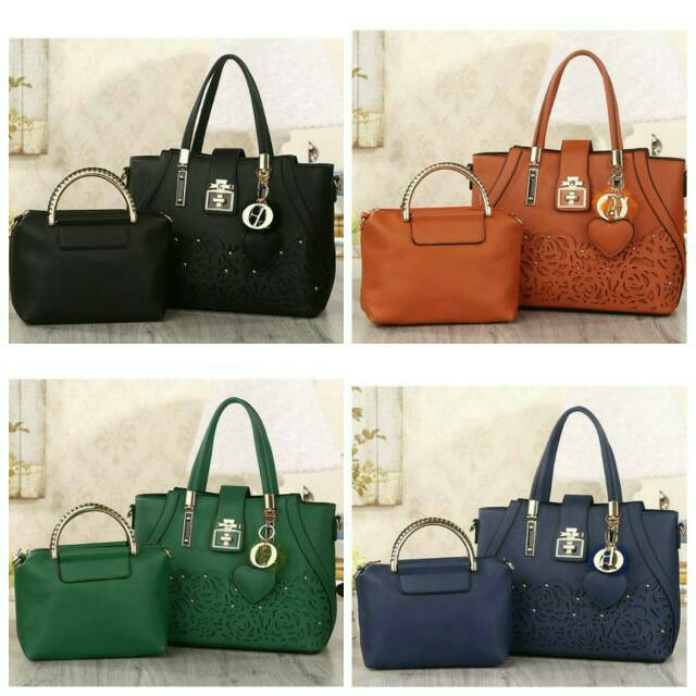 2375 tas import Tas fashion tas korea tas murah tas batam tas branded 2in1 dior