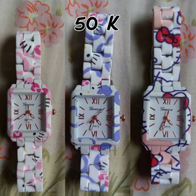 Jam tangan Hello Kitty
