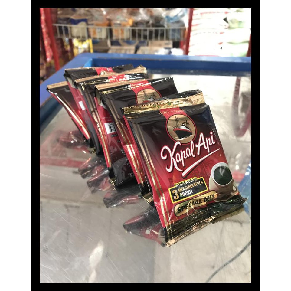 

Kapal Api Special Mix 1 Renceng | Kopi Hitam + Gula (10 Sachet @ 25Gr) Stok Terbatas