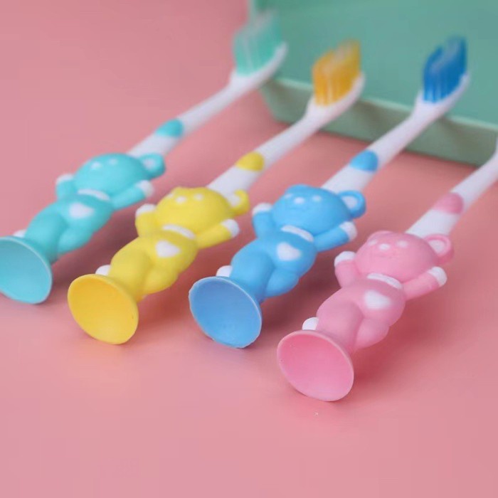 (ISI 4Pcs) Sikat Gigi Anak Karakter Bulu Halus ToothBrush Cartoon