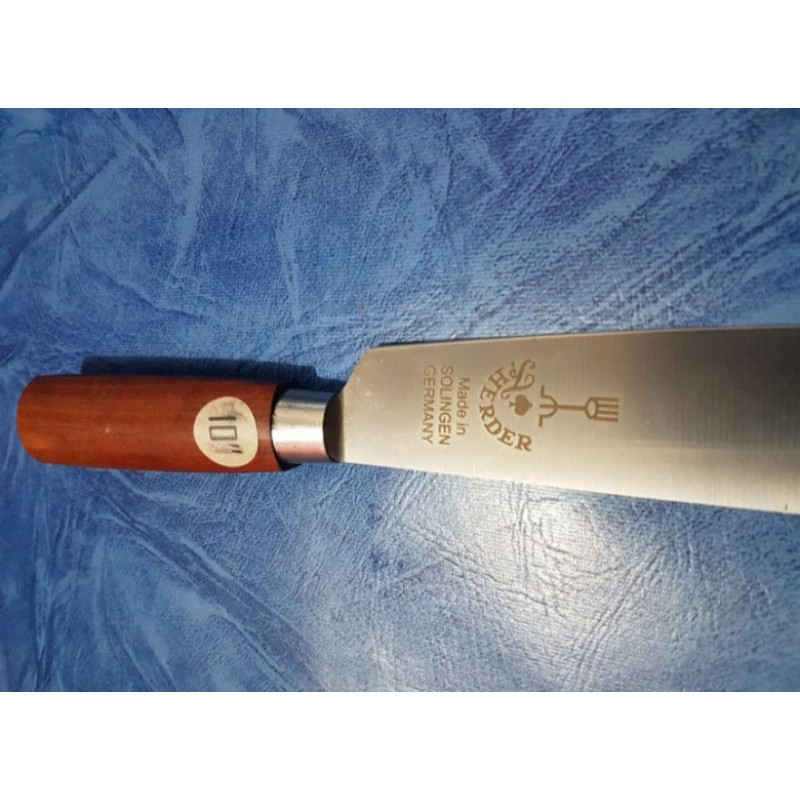 Pisau Cap Garpu 8 inch plus Sarung ORI 100 % Made in Solingen Germany