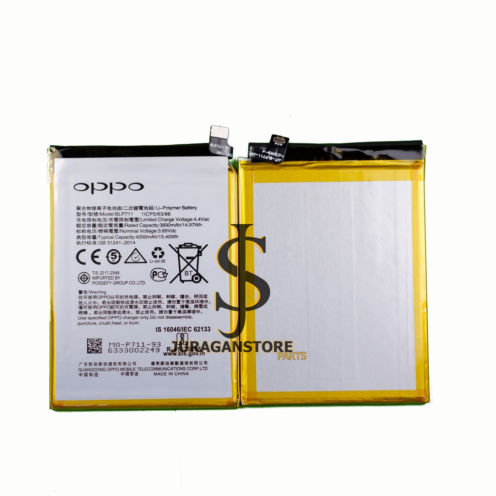 BATERAI BATTERY BATRE OPPO A1K BLP711 ORIGINAL