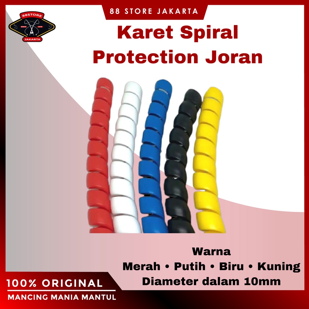 88storejakarta Karet spiral joran protection