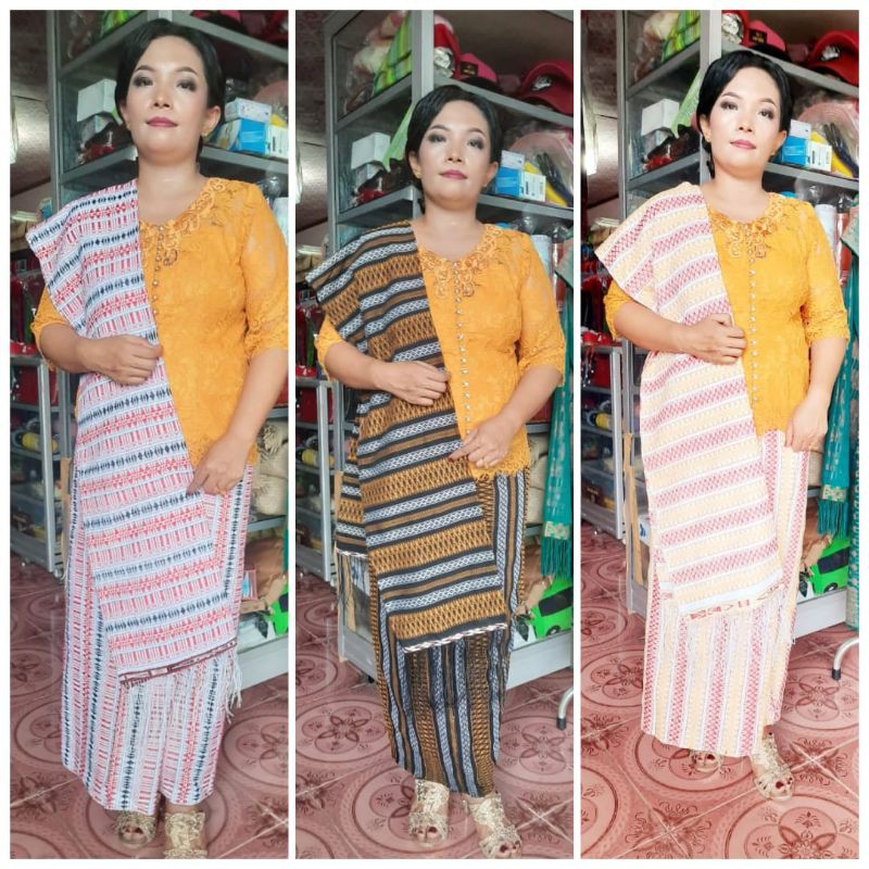 SONGKET PUCCA KLASIK TENUN ATBM TOBA SONGKET MURAH BAWAHAN KEBAYA KAIN LILIT MANDAR PESTA SOFT