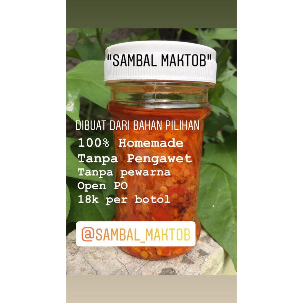 

Sambal Bawang MakTob