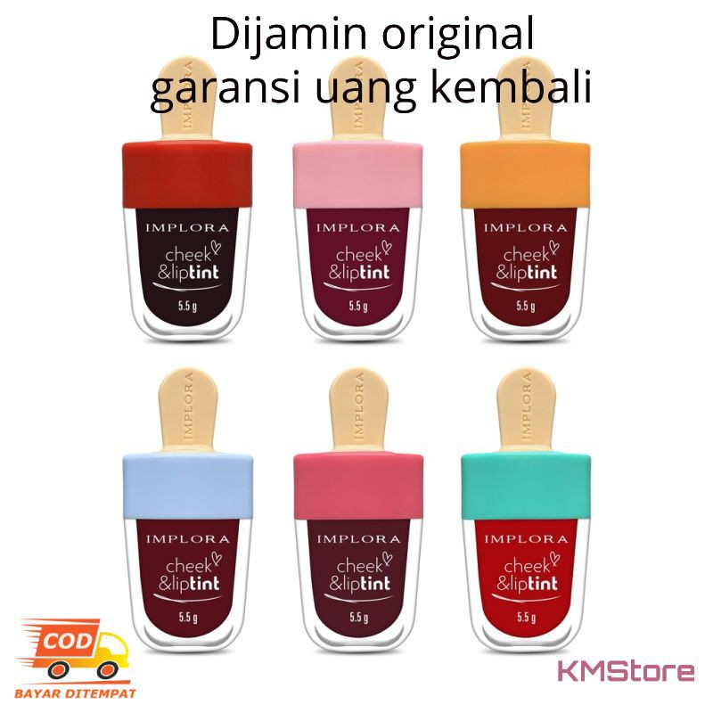 Implora Cheek and Lip tint liptint Murah ori