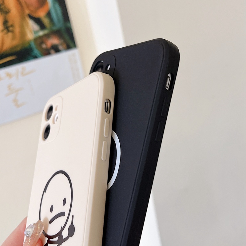 Couples Soft Silicone Case Realme 5 5S 5i C3 C15 C12 Narzo 20 7i C17 8 Pro C11 Casing Xiaomi Redmi Note 7 8 9 10 11 Pro 9A 9C Poco X3 Pro NFC Matchstick Men Casing