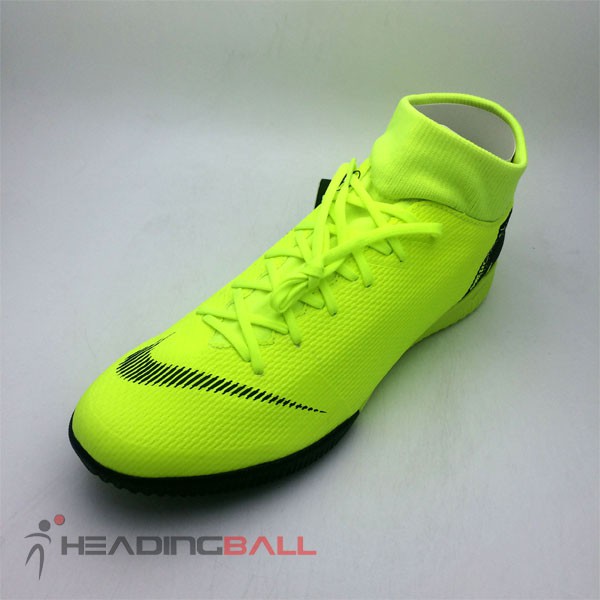 Sepatu Futsal Nike Superfly 6 Academy IC Volt Black AH7369-701