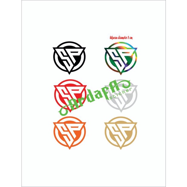 

Sticker SP speedpeople stiker motor cutting