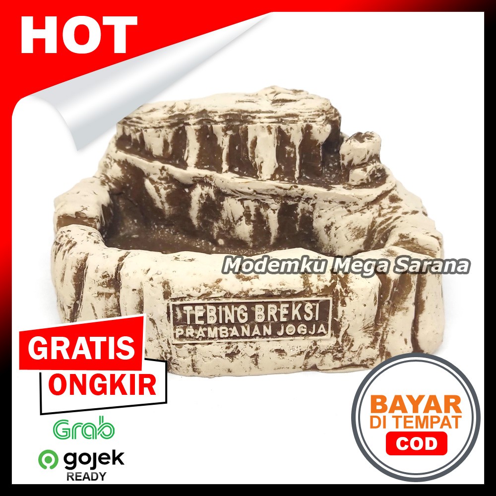 Asbak Rokok Miniatur Tebing Breksi Jogja Souvenir Oleh Oleh Khas Jogja