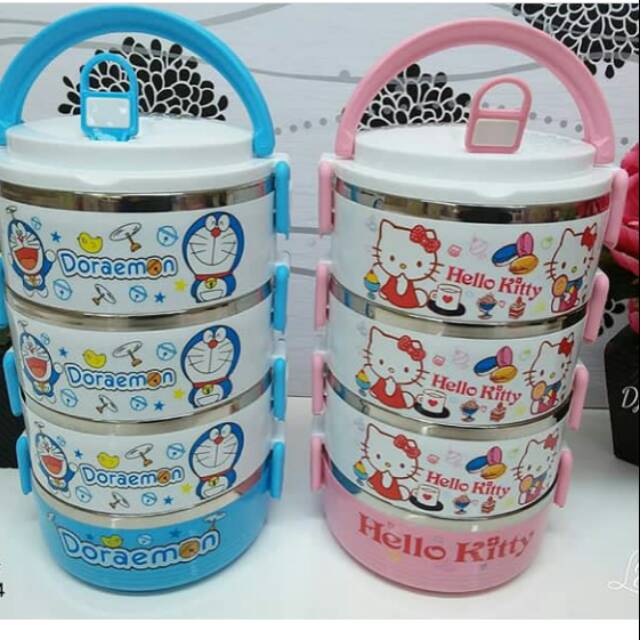 Rantang karakter Susun 4 Rantang Makanan Susun 4