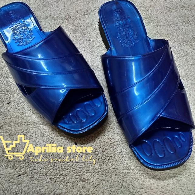 ☀ sandal lily 1500 sandal jadul - wanita dan pria - sandal jadul - Hijau, 38 ➯