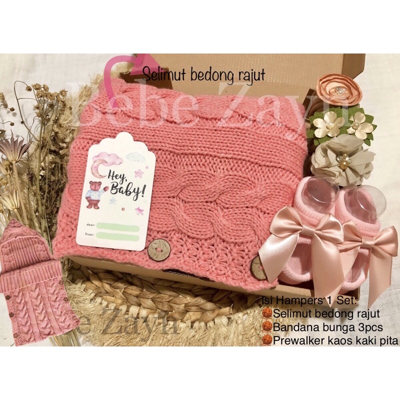 {BEBE ZAYN} Hampers baby/ hampers bayi/ baby gift/ kado bayi/ baby newborn/ Baby Girl/ Baby Boy/ bedong bayi-Lady Rose