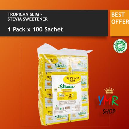 

Tropicana Slim Stevia Sweetener (100 Pcs)