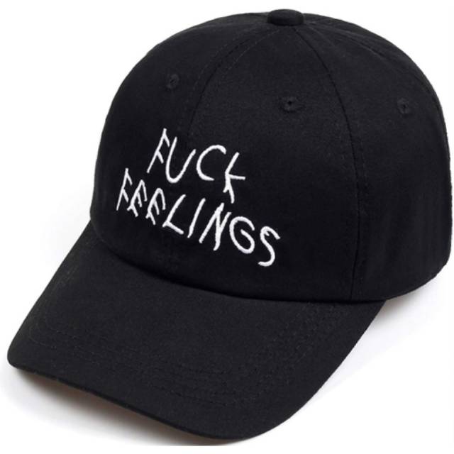 Topi Baseball Fuck Feelings
