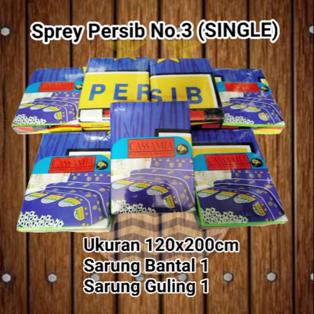 BEST SELLER Sprey persib Murah no 3 single harga glosir 120x200