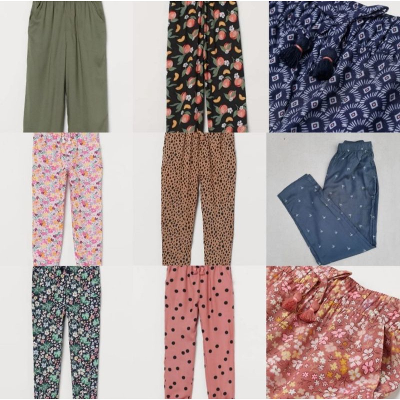 HM Woven Jogger - Jogger Anak Viscose Adem