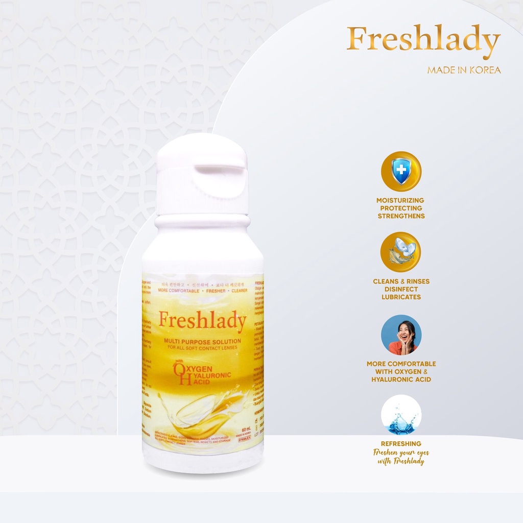 HARGA GROSIR :  FRESHLADY 60ML ( Ed 11/2025)