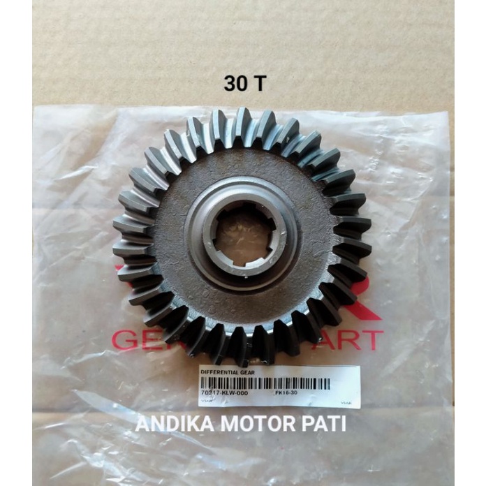 GEAR DIFERENSIAL GIGI MATAHARI GARDAN BELAKANG VIAR RODA3 KARYA 300CC