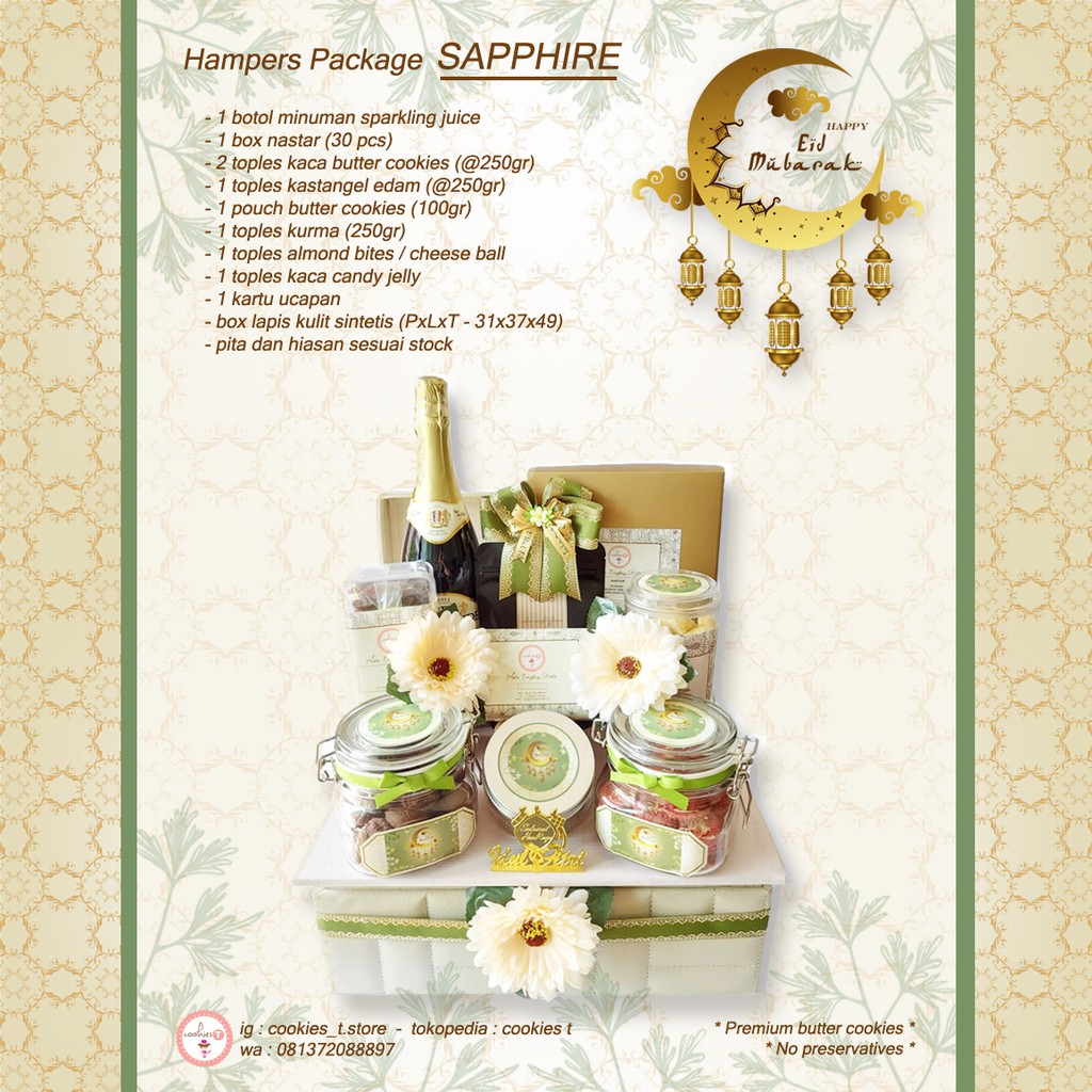 

parsel ramadan / parcel idul fitri / hampers idul fitri SAPPHIRE