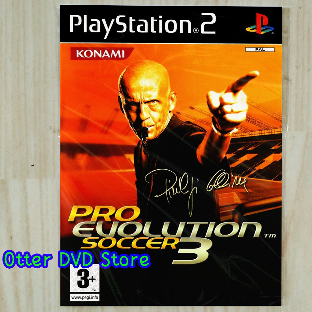 Kaset Game PS2 PS 2 Pro Evolution Soccer 3 PES 3 ( Europe )