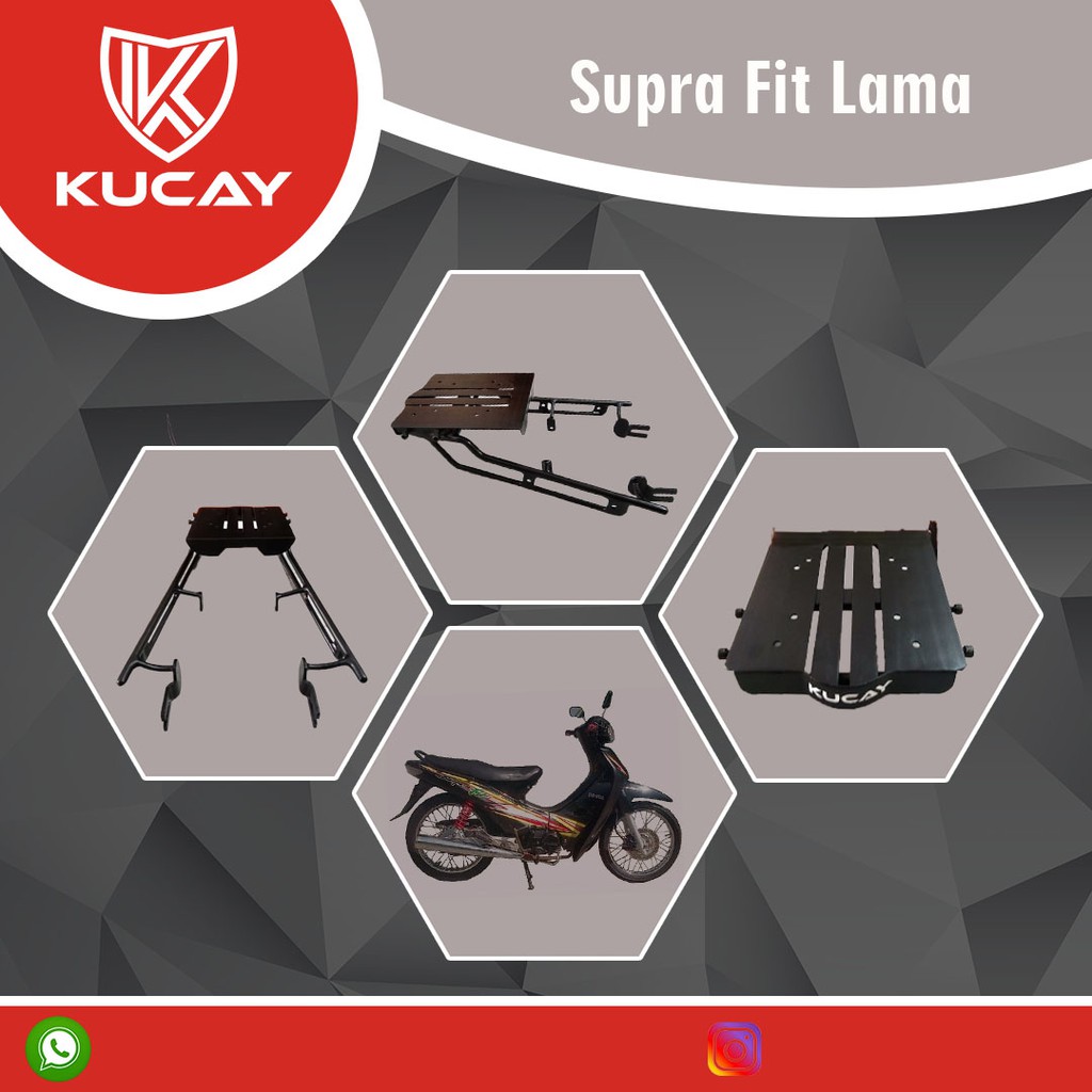 Bracket Kucay Geser Supra Gen 1/ Supra Fit Lama