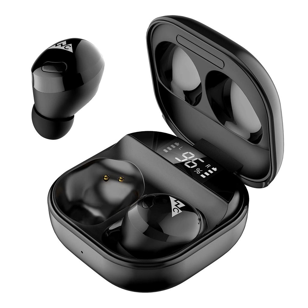 WeCool Moonwalk M3 Earphone Bluetooth in Ear Earbud Nirkabel Sejati dengan Bass Tinggi untuk Pecinta Musik  Earpod Kontrol Sentuh dengan Suara Stereo HD  Baterai 24 Jam Earbud Olahraga Display Digital BT 5.1