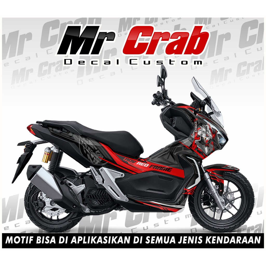 Sticker Striping DECAL Honda ADV 150, Sticker Decal ADV, Sticker ADV 150 ,striping ADV 150