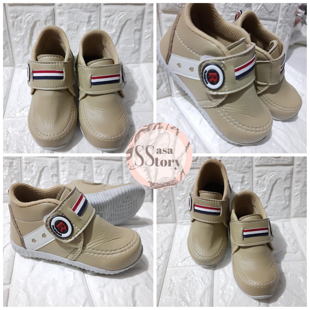 SEPATU ANAK LAKI-LAKI BOOT COKLAT CA01